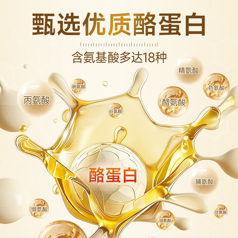 朕皇北京同仁堂乳清蛋白质粉助老年人术后恢复补充营养男女士 【营养乳清蛋白粉】 1000g*1罐