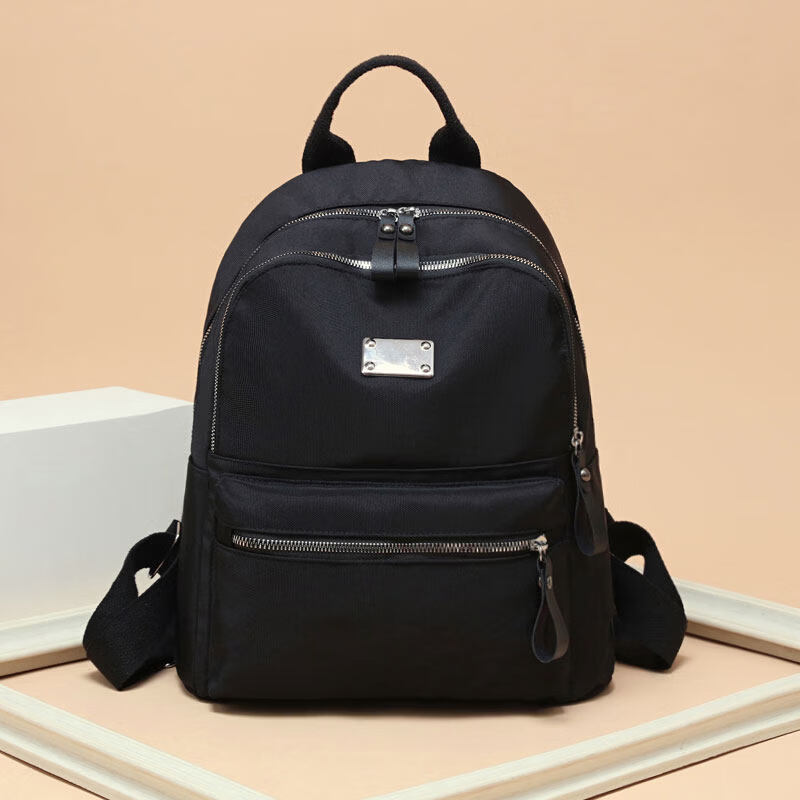 GYKZ日本进口双肩包女2026新款潮时尚百搭大容量旅行背包牛津布女士包 红色