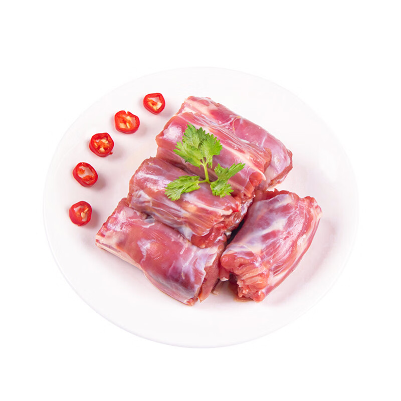 温氏鸭肠2斤 鸭杂鸭舌冷冻鸭货 火锅食料烤卤煮涮锅烧烤生鲜食材 鸭脖2斤【129任选4件】