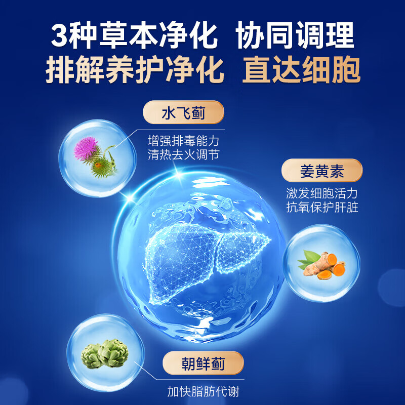 NOOBO水飞蓟奶蓟草护肝片120粒男女性养肝胶囊含姜黄加班熬夜应酬喝酒 奶蓟草护肝胶囊2瓶(阶段装)
