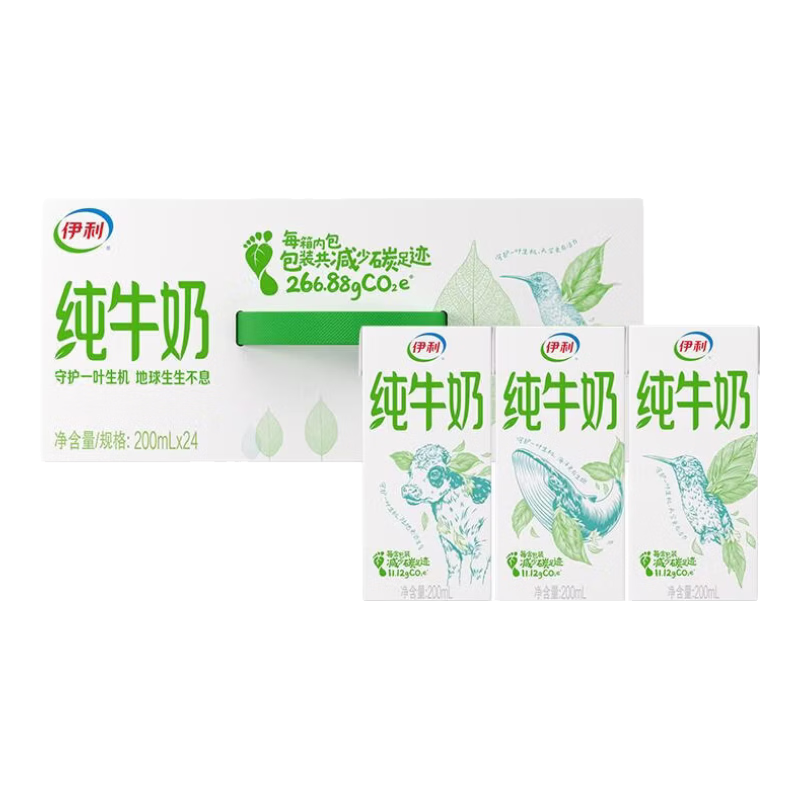 ���� ȫ֬��ţ�� 200ml 24�� ����װ����װ 34.9Ԫ