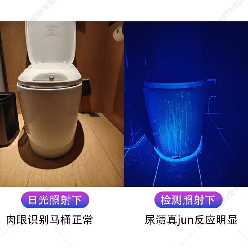 GERTHRON德国猫藓灯激光笔逗猫棒猫玩具逗猫神器自嗨解闷小猫幼猫消耗体力 【伍德氏猫藓灯】小白盒 5种图案 USB充电