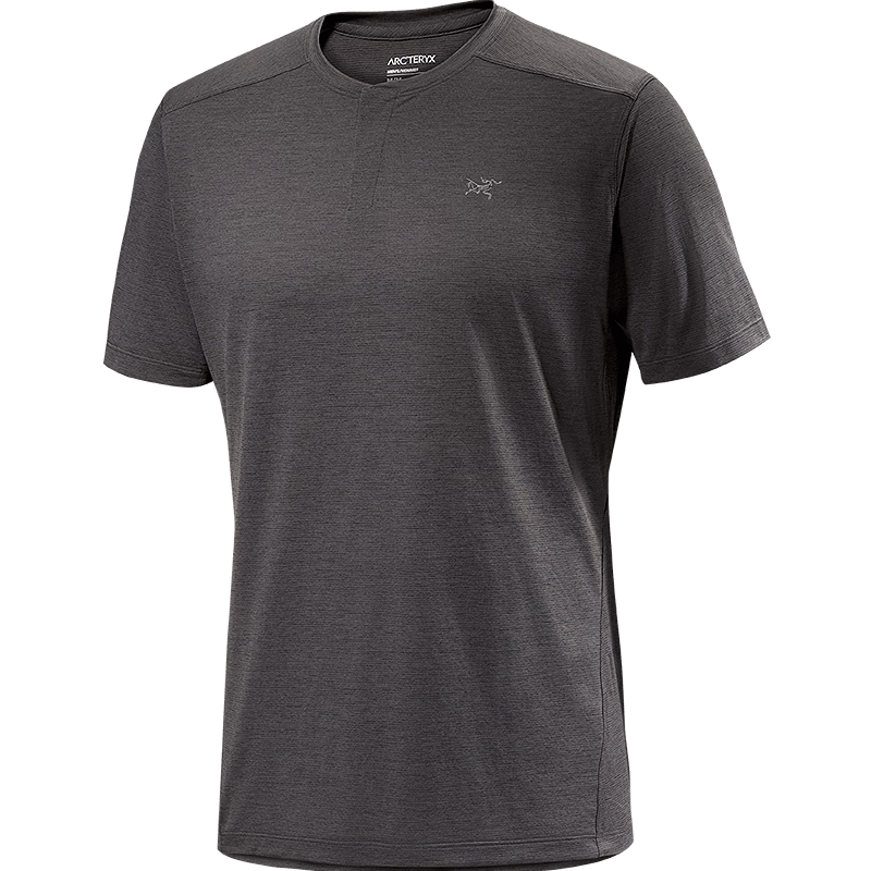 ARC'TERYXʼ���� KADEM HENLEY SS ���� �˶�����T�� BLACK HEATHER/�ڻ�ɫ S 850.5Ԫ