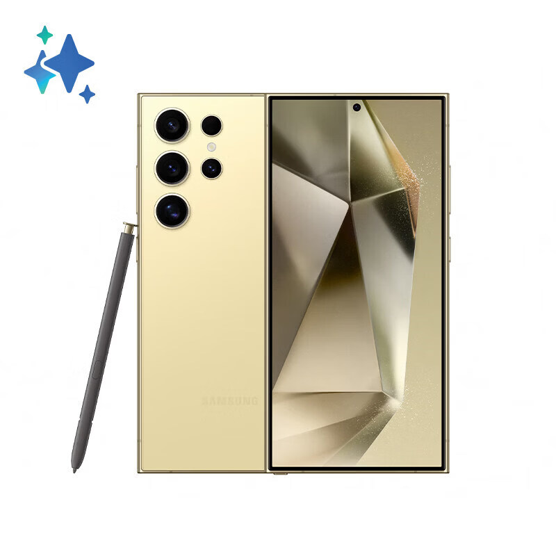 三星（SAMSUNG）Samsung/ Galaxy S24 ultra 手机店S24ultra 1070 钛羽黄   12GB+512GB