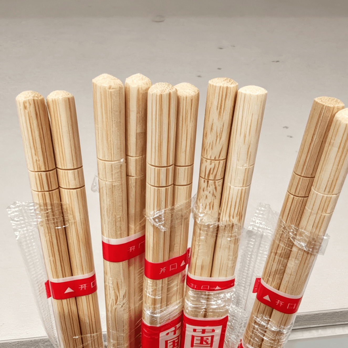 嘉富欧一次性筷子加粗加长独立包装 家用野餐卫生竹筷 打包方便筷用品 粗6.0*22.5长（高档精品竹筷） 加粗加长50双装（独立包装）