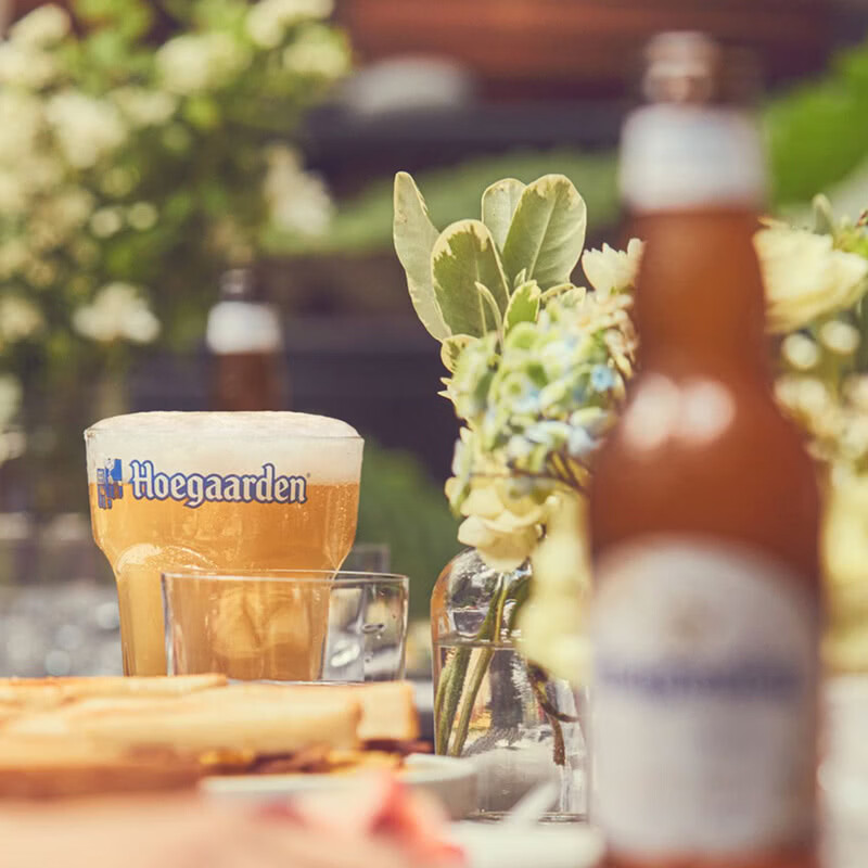 福佳(Hoegaarden)比利时进口福佳白啤酒330ml玻璃瓶装小麦精酿经典白啤酒整箱聚餐 【回购爆款】经典白啤酒 330ml*12瓶(整箱)