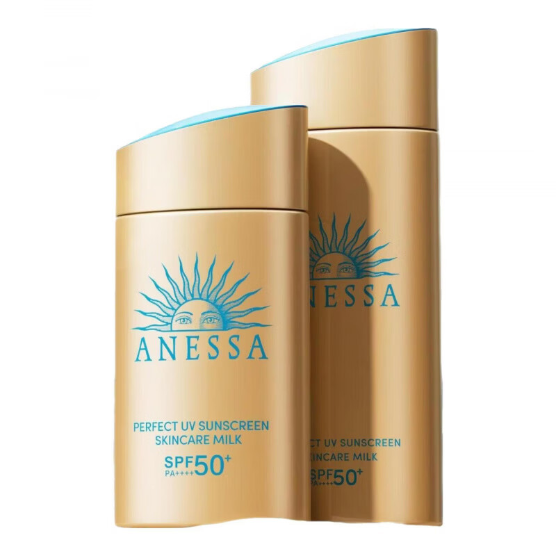 安热沙（Anessa）安耐晒防晒霜SPF50+小金瓶高倍男女面部乳液防水防汗孕妇妈妈可用 防晒喷雾60g*1