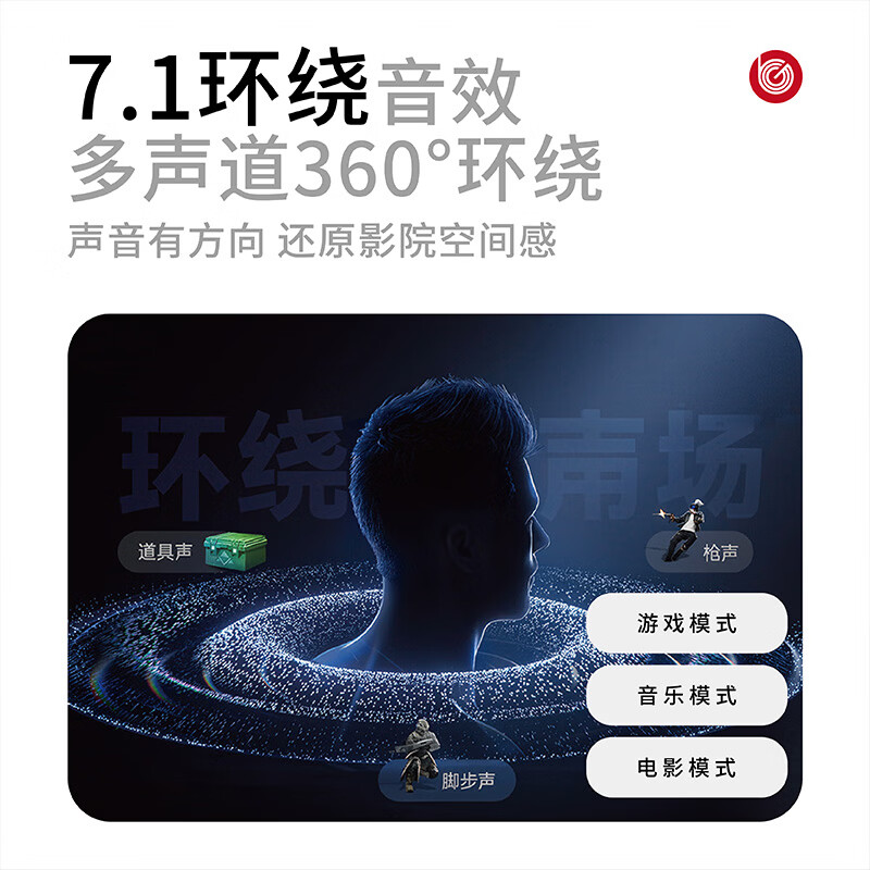 BURN BEAST【德国电竞】柏林电竞之声电脑音响 镜面时钟闹钟设计 高保真重低音游戏影音桌面蓝牙有线台式音箱 黑豹 D9 标准版(机械黑)游戏听声辨位