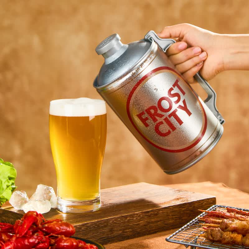 星谷旗下&霜城精酿 经典拉格啤酒 整箱装 1.5L 1桶 单瓶装