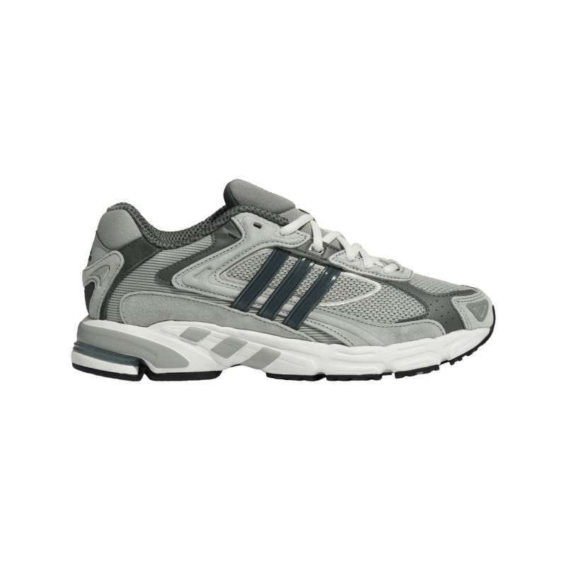 adidas「闪回鞋」RESPONSE CL经典贴合老爹鞋男女阿迪达斯三叶草   灰色/深绿色/晶白   42