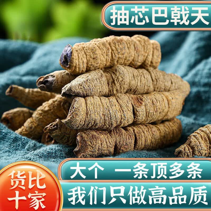 医泰济巴戟天抽芯巴戟天肉野生巴戟天泡茶泡水泡酒 巴戟天(甄选大个新货) 500g*1罐
