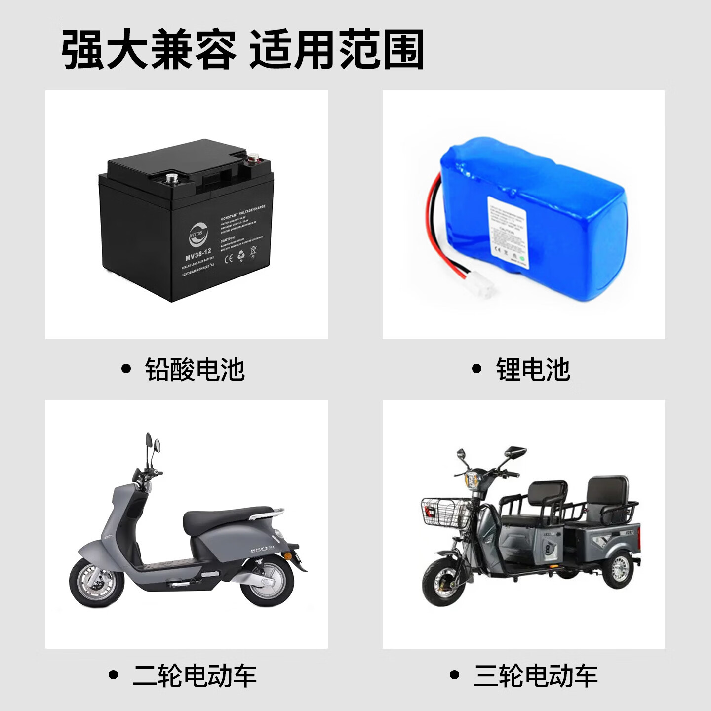 国际电工智能电动车充电保护器插头充满自动断电防过充保护电瓶带线插排 保护器插座一位五孔 0.2米【总控】