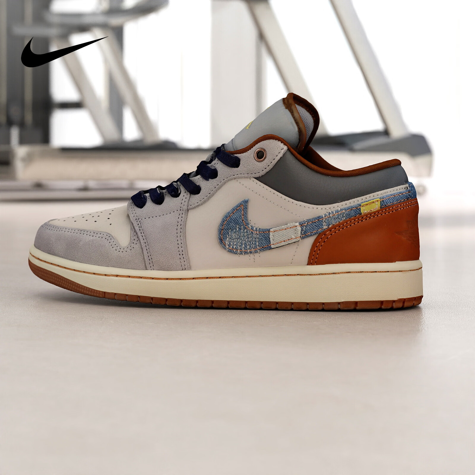 耐克（NIKE）Jordan男鞋 春季新款AJ1防滑耐磨运动鞋低帮复古休闲鞋百搭板鞋 FZ5042-041 41