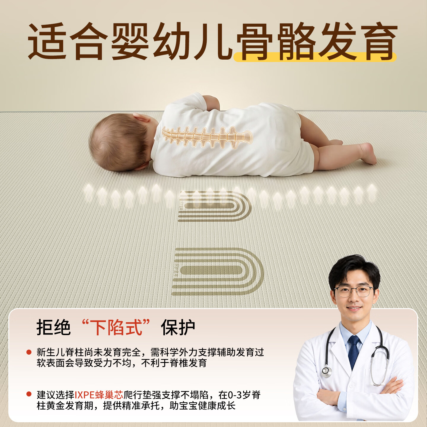 呵护童年婴儿爬爬垫IXPE蜂巢芯卷筒整体款儿童家用卧室宝宝爬行地垫无甲醛 升级IXPE整体款【手绘动物】高弹绵密|0甲酰胺抗菌 150cm*200cm【升级加厚3cm】 呵护童年婴儿爬爬垫IXPE蜂巢芯卷筒整体款儿童家用卧室宝宝爬行地垫无甲醛 升级IXPE整体款【手绘动物】高弹绵密|0甲酰胺抗菌 150cm*200cm【升级加厚3cm】