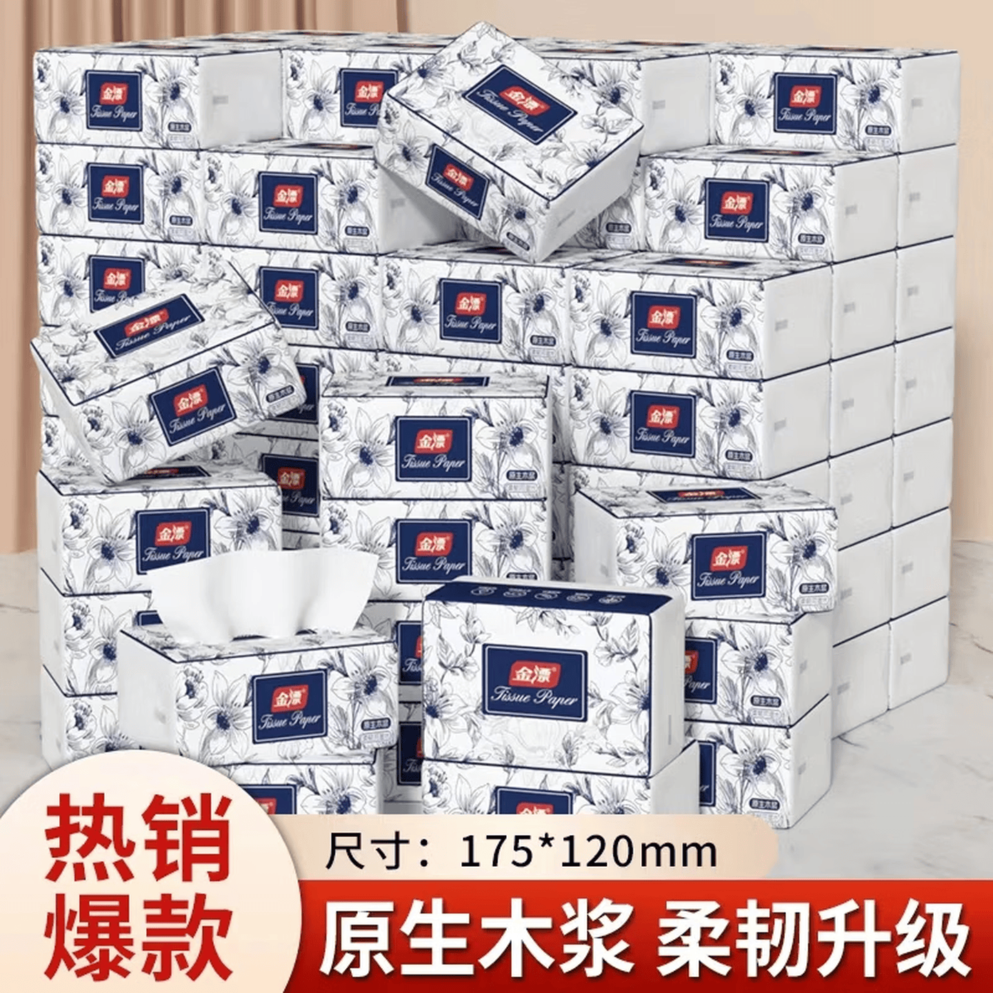 便携加厚抽纸2包 1元，古法虹糖块10g*3包 1.1元，风油精喷雾120ml*3瓶 3.69元 - 线报酷