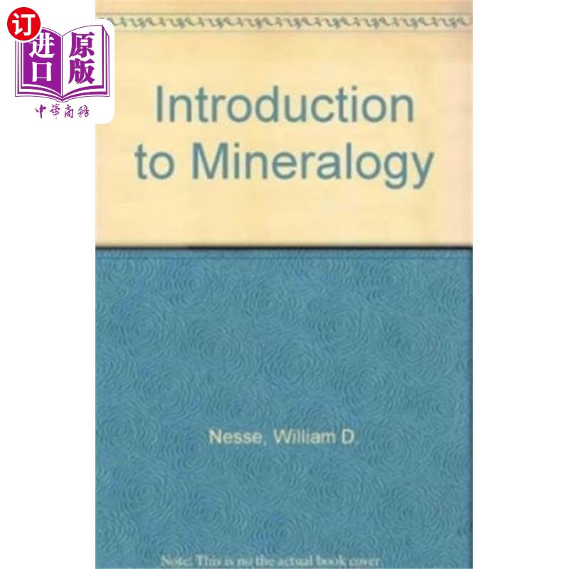 海外直订introduction to mineralogy, second international.