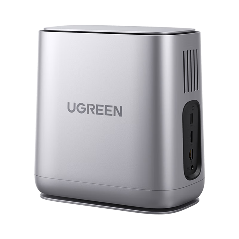 UGREEN 绿联 私有云DH2100+数据博士 Nas网络存储服务器（双盘位 配2×4T酷狼硬盘）家庭个人云网盘