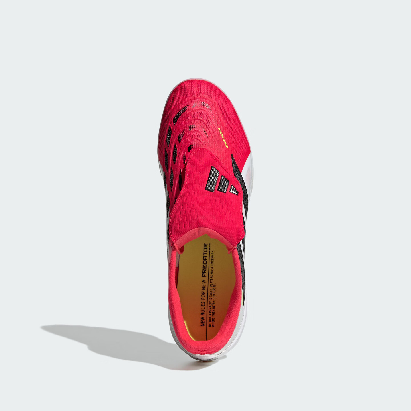 adidas PREDATOR PRO FT TF人草/室外硬地碎钉足球鞋男女阿迪达斯 亮红/黑色/白色 45