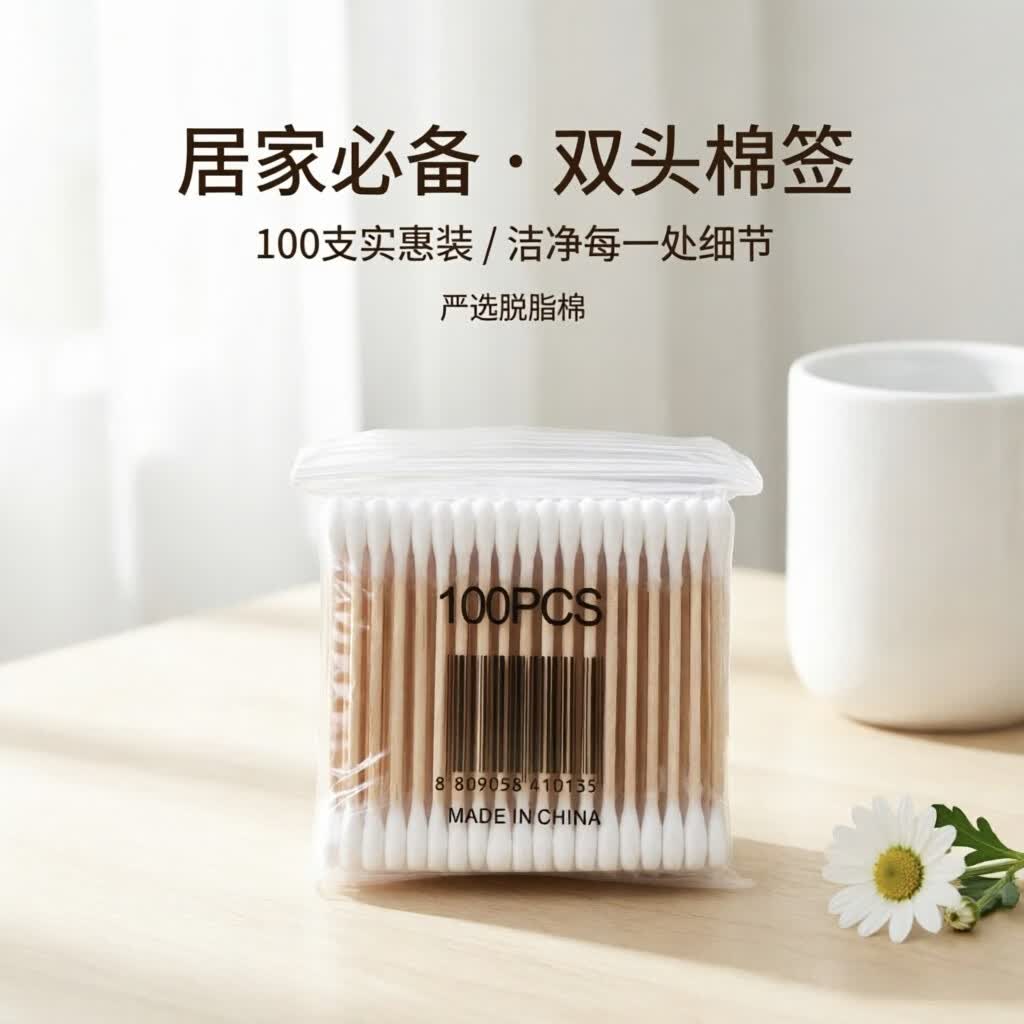 居家好物低至1元！棉签、垃圾袋、湿巾等清洁用品超值特惠