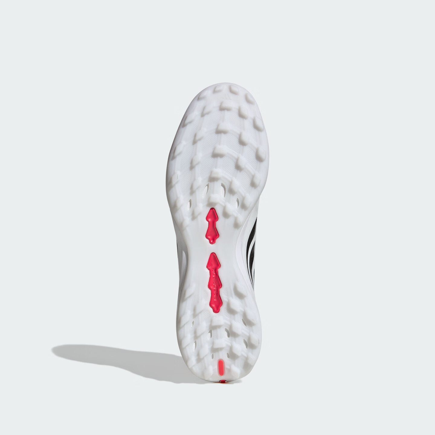 adidas PREDATOR PRO FT TF人草/室外硬地碎钉足球鞋男女阿迪达斯 亮红/黑色/白色 45