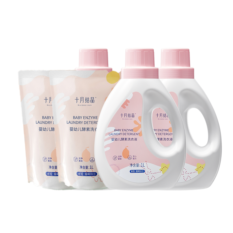 ʮ�½ᾧ Ӥ��ϴ��Һ ����ר�� �������ȥ�� 5L 20.49Ԫ