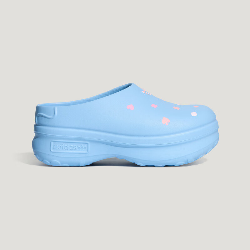 阿迪达斯（adidas）三叶草女鞋 2026年夏季新款厚底厨师鞋拖鞋凉鞋 KH5902 38