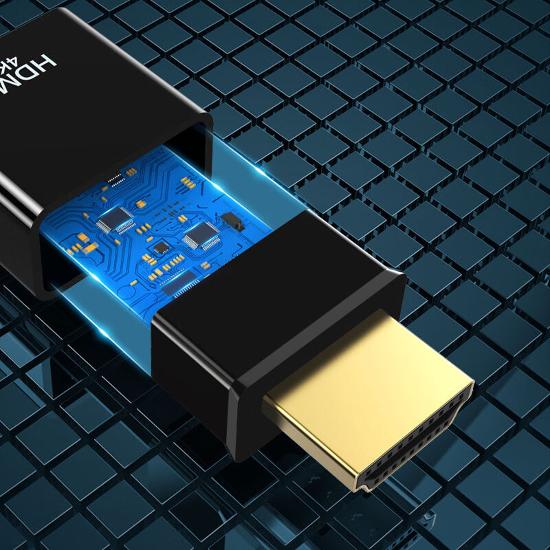 胜为（shengwei） Mini DP转HDMI转换器 高清雷电接口转接头 接显示器投影仪4K 迷你DP扩展坞黑 MN-4004