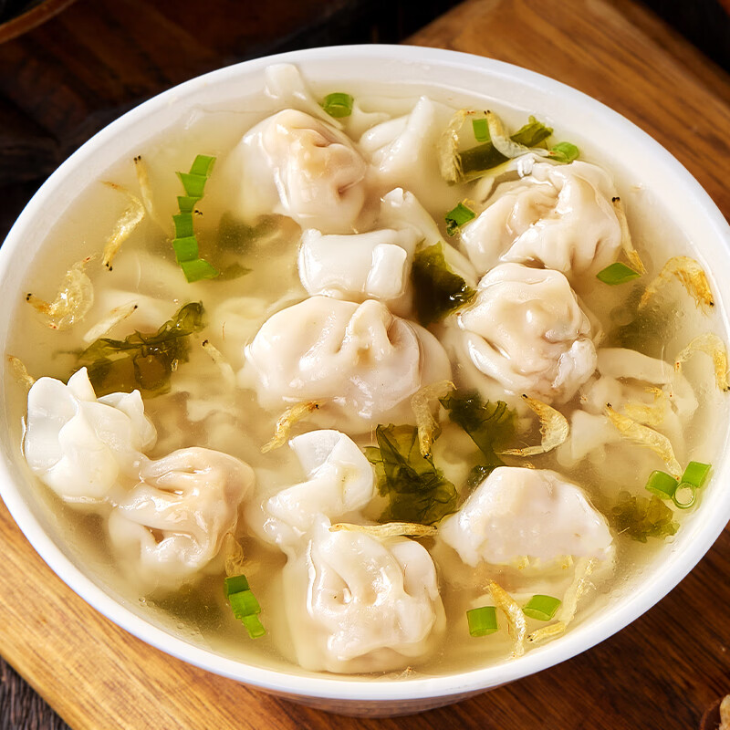 天海藏小金鱼馄饨200g/袋 鲜肉馅营养早餐速食饺子云吞抄手  小金鱼馄饨200g*10袋