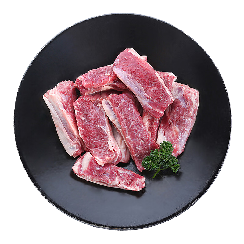 鲜京采巴西进口原切牛肋肉4斤 牛胸腹部位肋条肉 烤肉炖煮 【真原切】