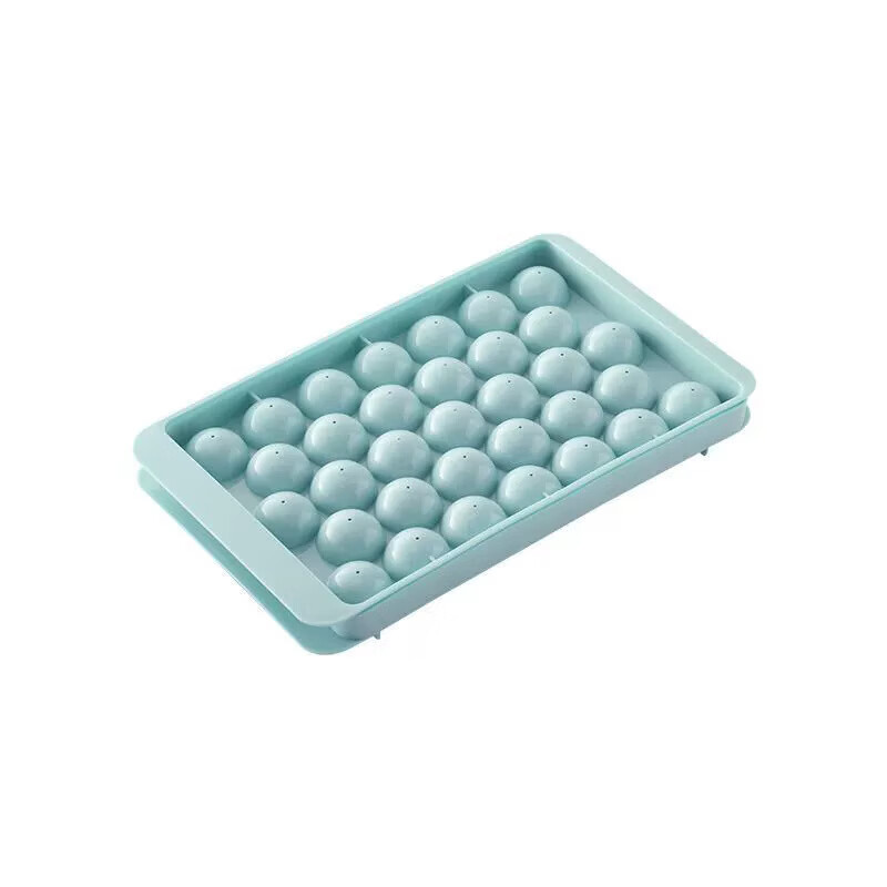 冰块模具雪糕模具食品级制冰模具冰格雪糕模具适用于方太冰箱适用于海尔容声美的卡萨帝等冰箱配件 33格颜色随机【2个】