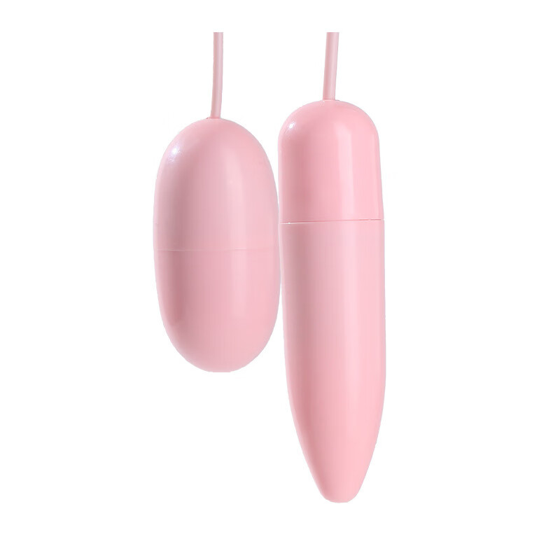 MIZZZEE【四月热卖】谜姬情趣跳蛋男女用玩具小泽微子倒模飞机杯成人用品 谜姬蜜潮跳蛋-9频 USB-尖圆-粉-