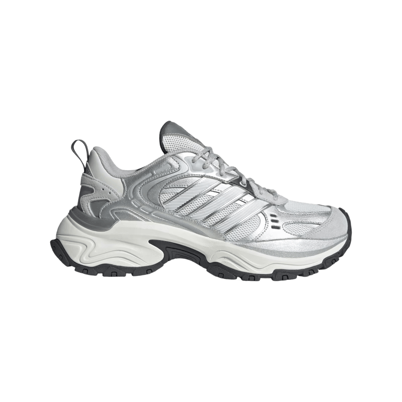 adidas明星同款下班鞋SHADOW FEVER缓震防滑厚底老爹鞋阿迪达斯 浅灰/深灰/晶白 (推荐女生选小半码)   42  