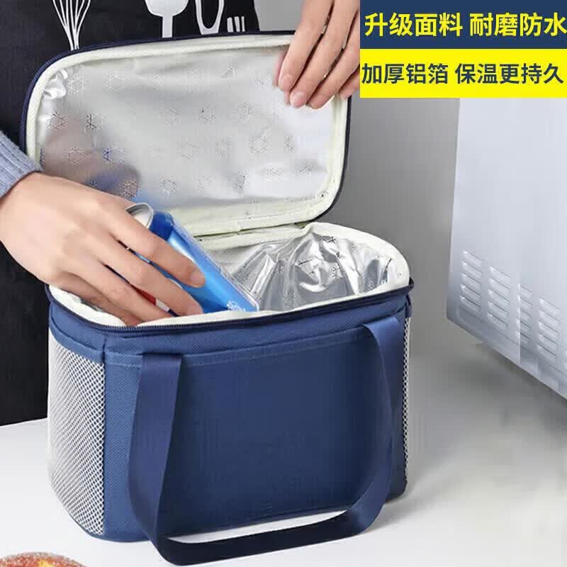 八海鸟保温袋饭盒袋手提饭盒包收纳袋保冷保温箱便携加厚上班族带饭袋
