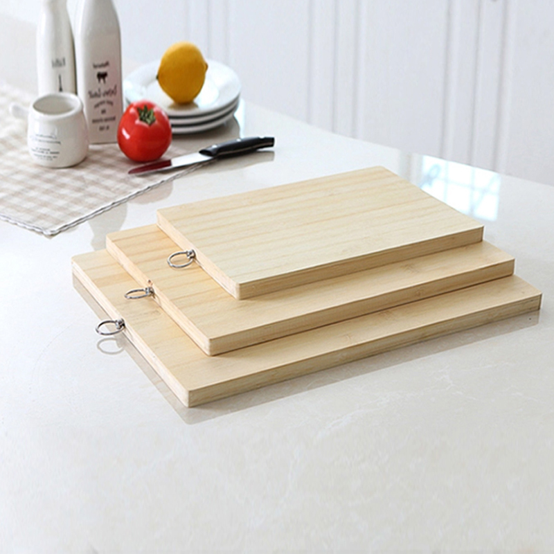 渊之源家用楠竹砧板竹制工艺菜板天然竹面板水果案板 天然竹菜板30x20x1.8cm