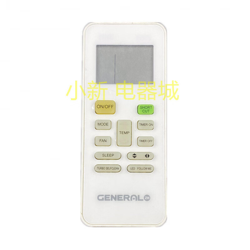 适用GENERAL将军/富士通/珍宝空调遥控器RAE4E JE6 RCD1C AR-DL3 RG52A2-BGEF 原装