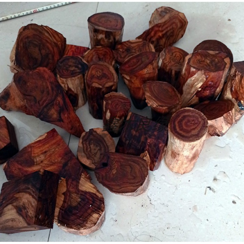 古珍 新店开张 正宗海南老料木料紫油梨手串料 品质体验价送长辈妈妈