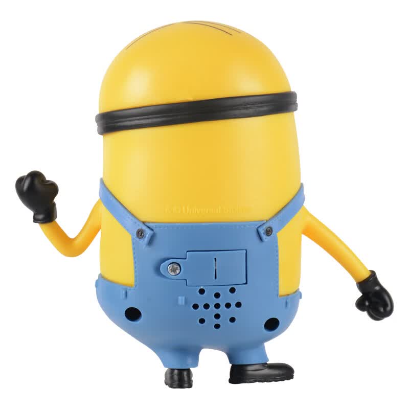 DESPICABLE ME MINION MADE正版小黄人公仔手办模型摆件发声玩具神偷奶爸系列节日生日礼物 发声凯文