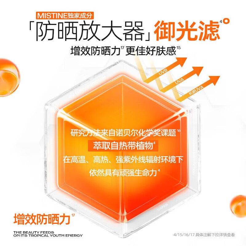丝婷misting密丝婷防晒霜泰国版小黄帽小粉帽第七代夏日军训必备防晒 【2025年泰版】蜜丝婷小黄帽1瓶 蜜丝婷防晒40ml