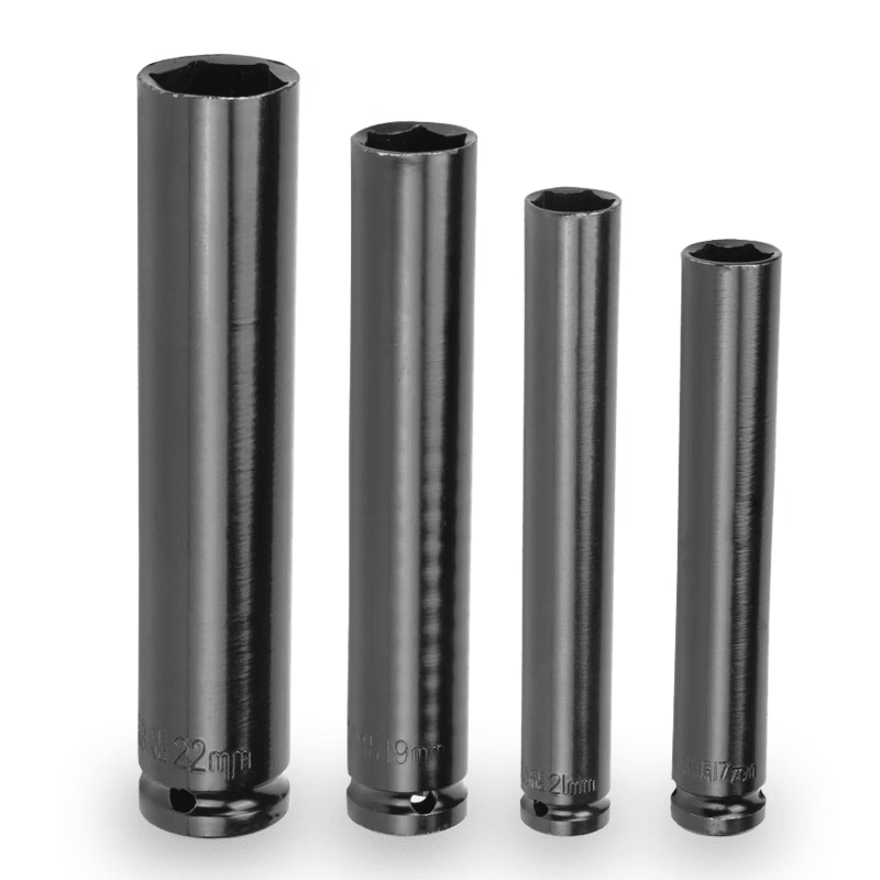CLCEY加长电动扳手套筒加长六角套筒头扳手风炮套筒工具150-300mm 套装 套装大飞8-32MM(20件套) +皮圈销