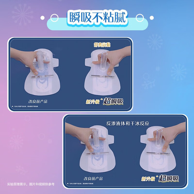 乐而雅（laurier）花王卫生巾 超瞬吸纤巧护翼型套装多包装 全周期日夜组合【8包 52片】