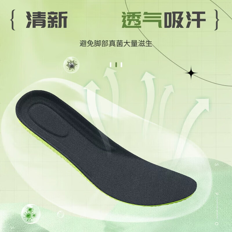 【新品】适用于FilaFila火星二代鞋垫老爹鞋男运动减震透气女原装 2双装软弹1.1cm-白色_(留香) 41