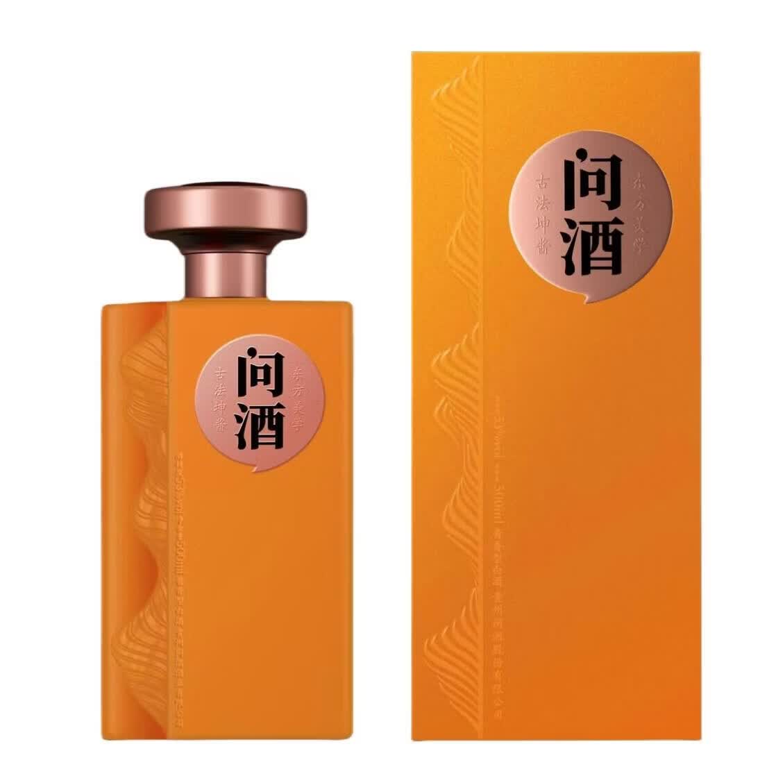 问酒敦煌酱香型白酒53度 500ml 酱酒 53%vol 500mL 1瓶