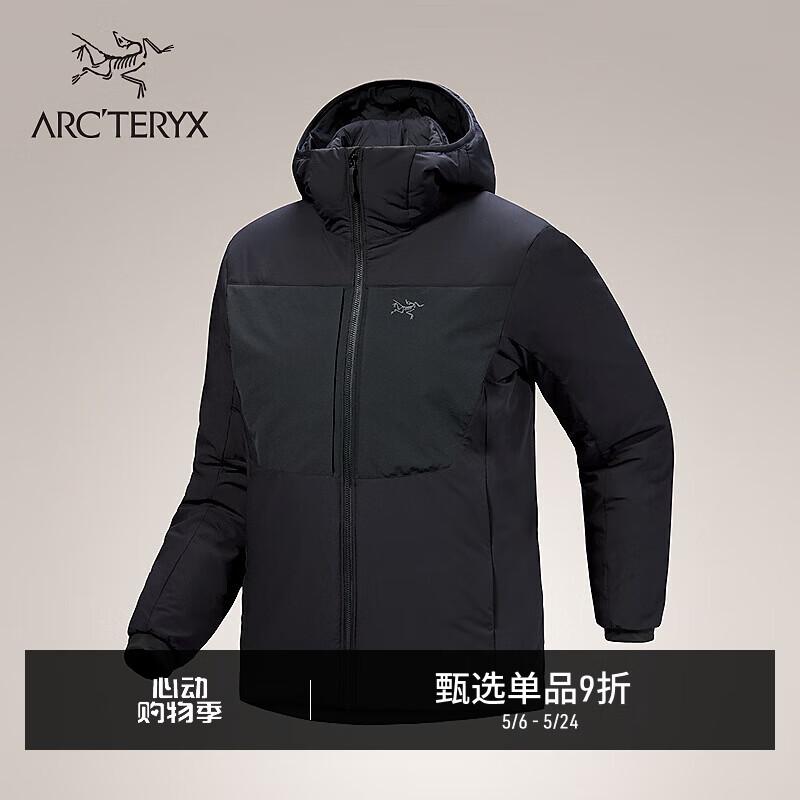 ARC'TERYX始祖鸟 PROTON HEAVYWEIGHT HOODY 女子 滑雪保暖棉服 Black/黑色 XS