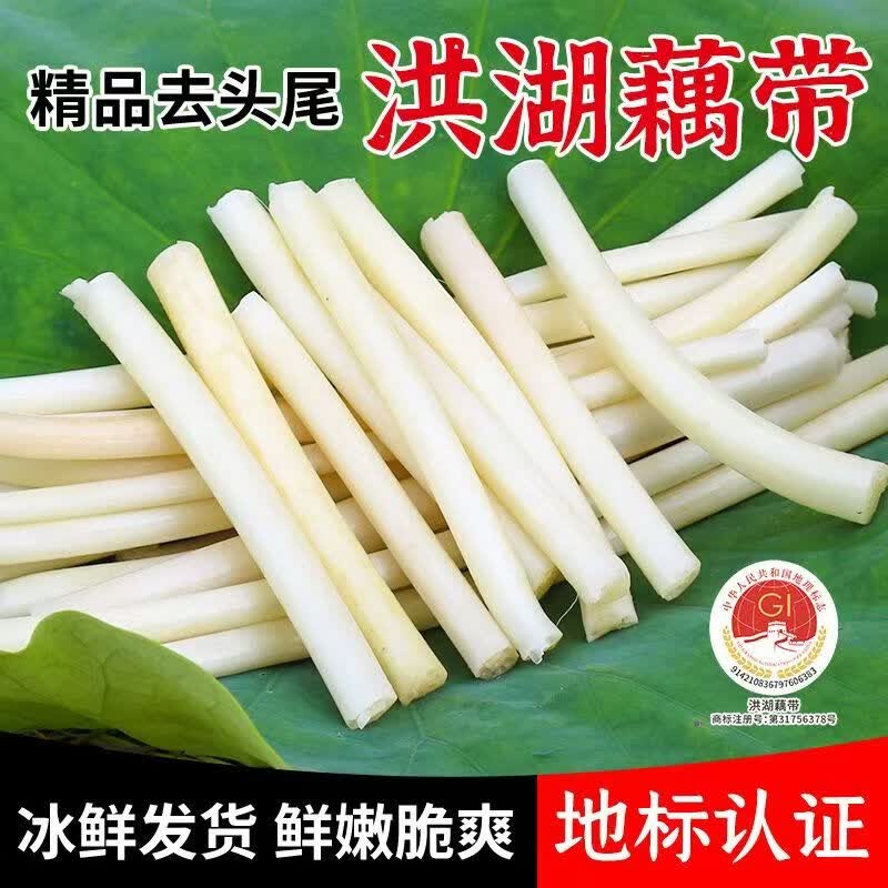 洪湖农家洪湖藕带 生鲜蔬菜 藕管 火锅食材 湖北特产 买菜 新鲜水生蔬菜 新鲜藕带3斤(藕管)