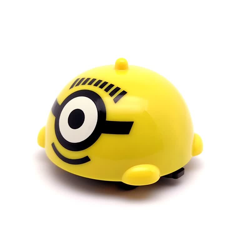 DESPICABLE ME MINION MADE正版小黄人惯性陀螺特技车儿童玩具男女同款对战解压 4个装