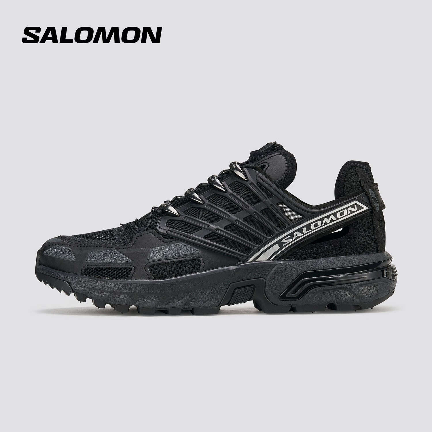 萨洛蒙（Salomon）男女款 户外运动潮流机能风格户外风尚休闲运动鞋 ACS PRO SHELL 黑色 491609 43 (UK9丨 43 1/ 3)