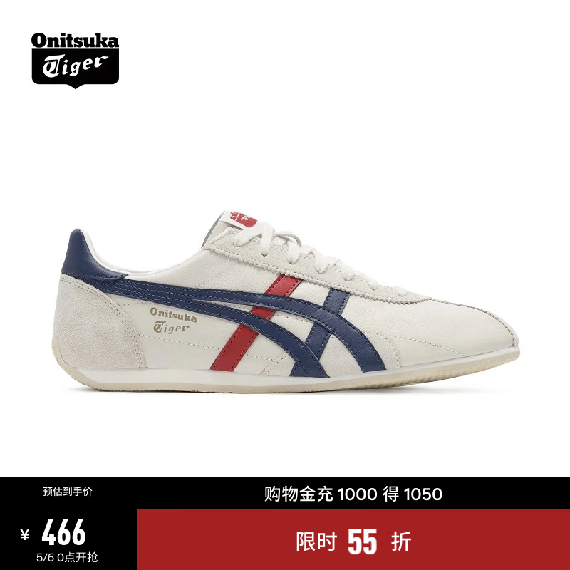 Onitsuka Tiger��V����Ů������Ь�Ӹ��������˶�����Ь��RUNSPARK  466Ԫ