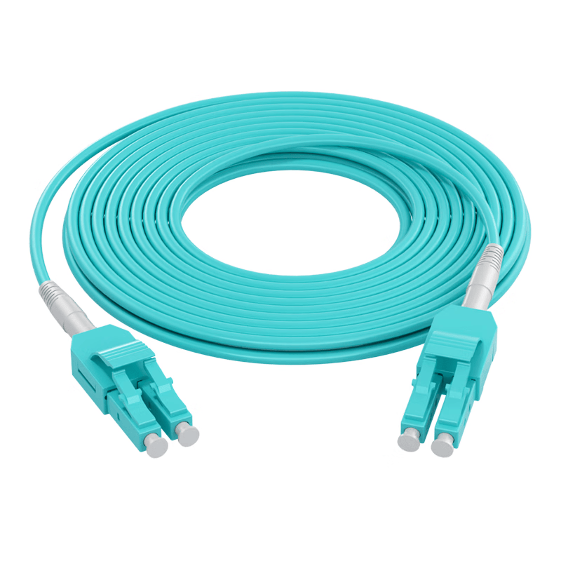 诺可信(Nokoxin)uniboot铠装万兆多模双芯 OM3 光纤跳线 LC-LC 10G一管双芯阻燃低烟无卤LSZH抗弯曲多模光纤线 LC-LC铠装万兆多模双芯OM3 30米