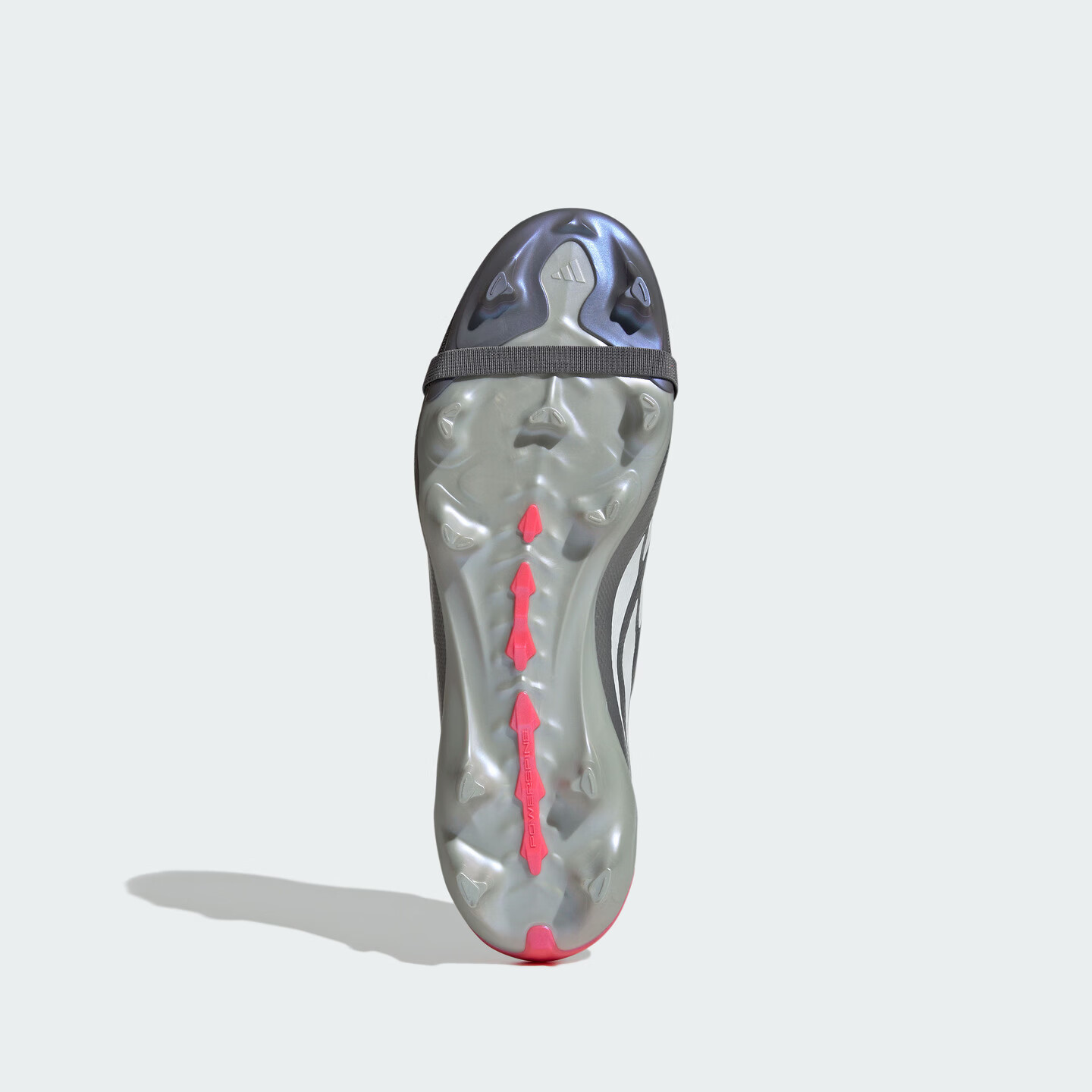adidas PREDATOR LEAGUE FT FG天然硬草地长钉足球鞋男女阿迪达斯 亮金属铁灰/白金属/亮红 43