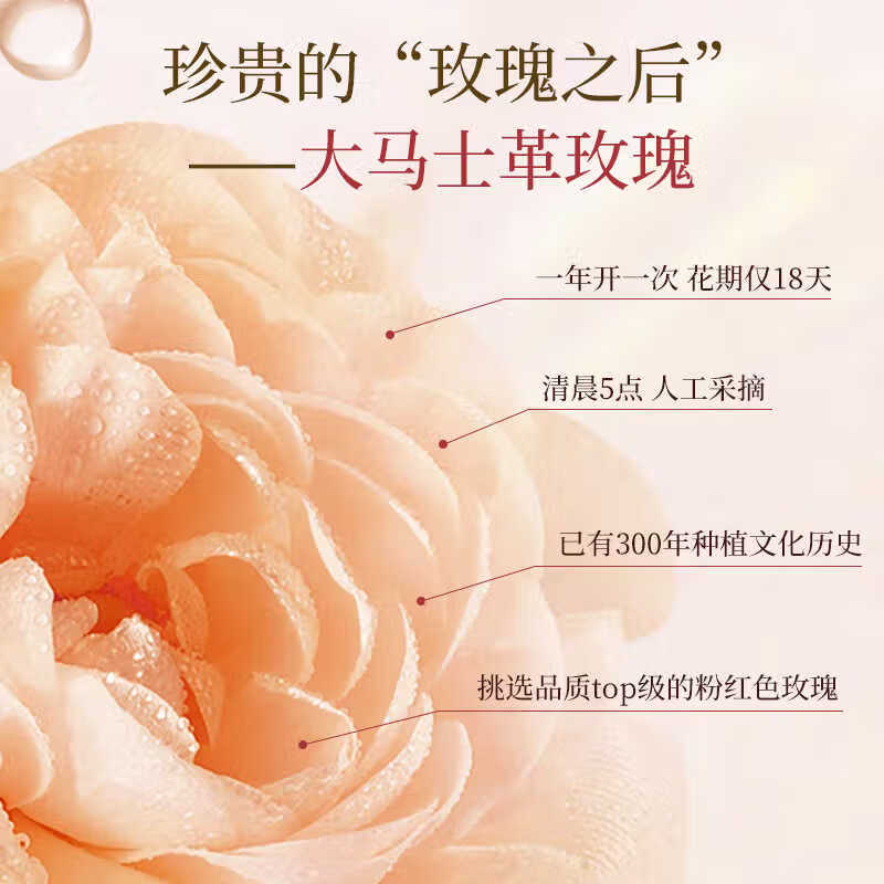 嘉媚乐玫瑰活颜焕采系列洁面水乳霜精华面膜保湿补水滋润 玫瑰活颜焕采精华水200ml